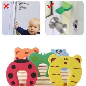 x6 NWT Finger pinch Foam Door stoppers
